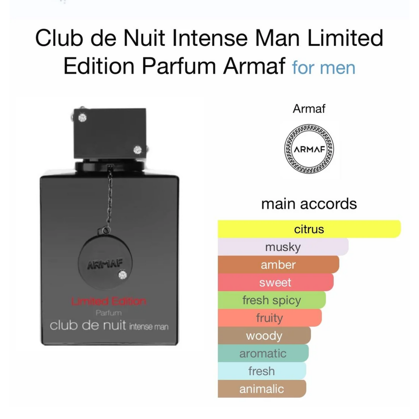 Armaf Club De Nuit Intense Man- Luxury Limited Edition 105ml Parfum